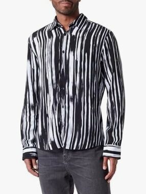 Hugo Casual Slim Ermo Striped Shirt Small